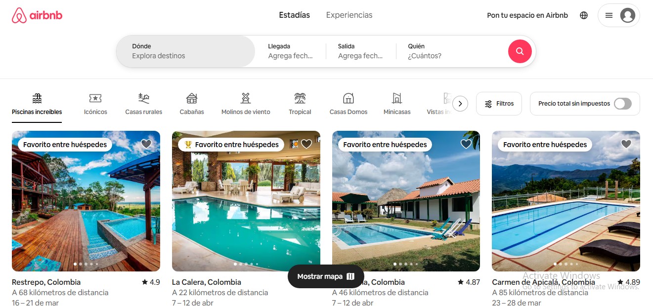 ejemplo marketplace airbnb